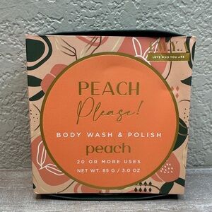 $7 🌙 Lwya Love Who You Are Peach Body Wash & Polish